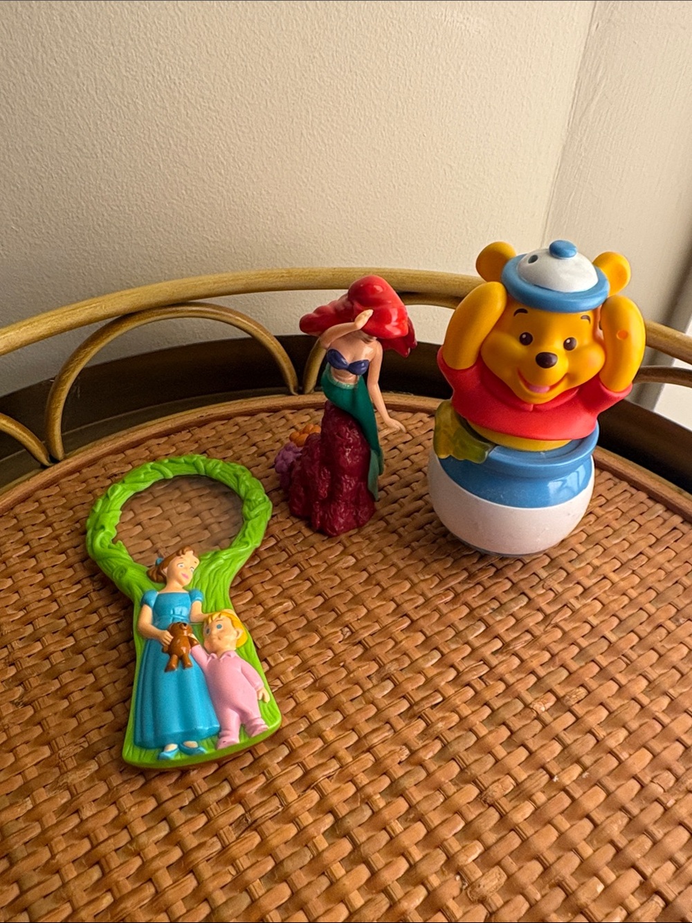 Disney Winnie the Pooh Yellow and Peter Pan , little mermaid